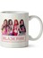 Blackpink Black Pink Logolu Baskılı Porselen Kupa Bardak 1