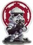 Star Wars Sticker 00235 11 x 15,5 cm Renkli 1
