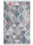 Arya Ar 10 Blue Mavi Pembe Yıkanabilir Pamuk Etnik Kilim 80 x 150 cm 1