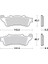 Honda Vfr V-Tec Abs 800 Brakıng Arka Fren Balatası 2002 - 2013 2