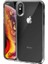 Apple iPhone Xs Kılıf Coss Şeffaf Sert Kapak + Nano Glass Şeffaf 1