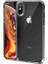 Apple iPhone Xs Max Kılıf Coss Şeffaf Sert Kapak Şeffaf 1