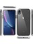 Apple iPhone Xr Kılıf Coss Şeffaf Sert Kapak + Nano Glass Şeffaf 3