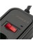 Jettpower 0368 Akım Korumalı 2 USB'li 5'li Grup Priz 1.8 m Uzatma Kablosu Siyah 4