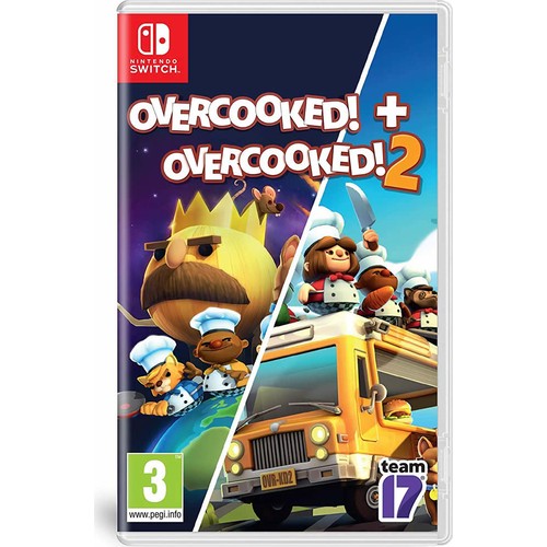Overcooked + Overcooked 2 Nintendo Switch Oyun