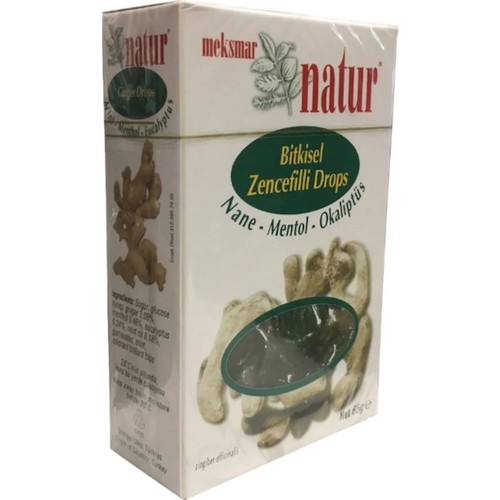 Natur Zencefilli Şeker Nane Mentol Okaliptus 65 gr x Fiyatı