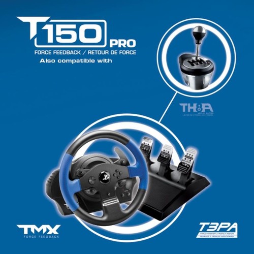 Thrustmaster Thrustmaster T150 Pro Force Feedback Wheel And Pedals PC/ PS3/ Ps4 