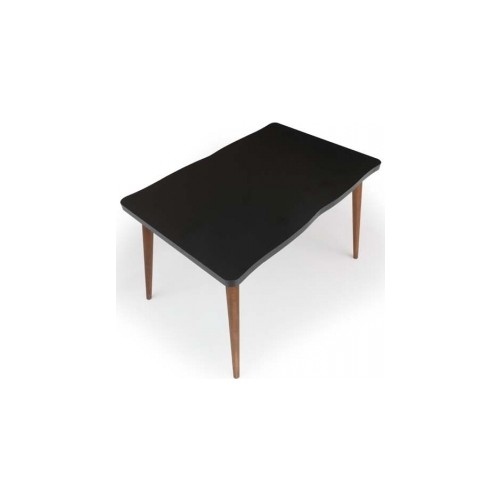 Evdemo Yaprak 4 Kişilik Mutfak Masa Sandalye Takımı Siyah Evdemo Yaprak 4 Kişilik Mutfak Masa Sandalye Takımı Siyah