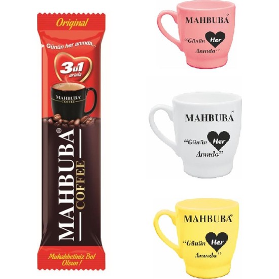 Mahbuba Kahve 3.1 Arada 36�lı + Özel Kupa Bardak Fiyatı