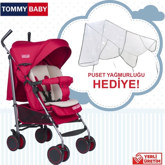 Tommybaby Ottoman Red New Lüx Baston Bebek Arabası Fiyatı