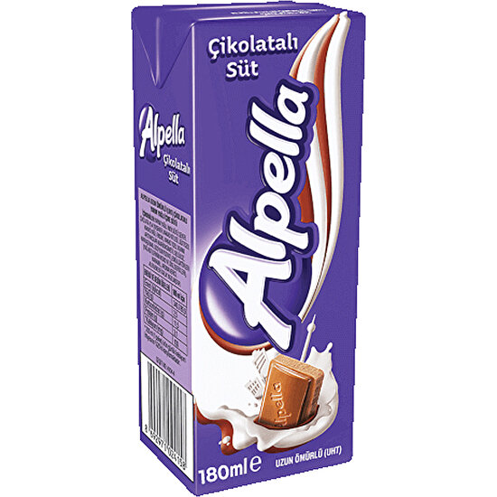 Alpella Çikolatalı Süt 27 Adet 180 ml