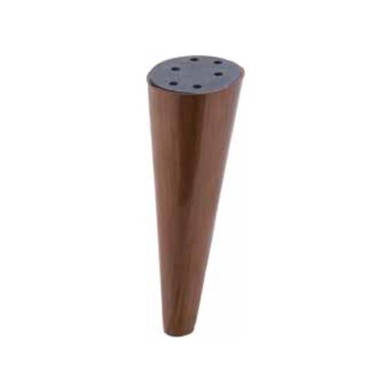 Gürçay Hırdavat Mobilya Ayağı Plastik Konik Kahve 15 cm 4