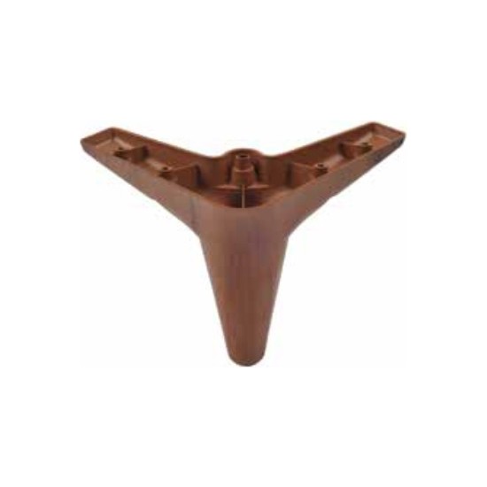 Gürçay Hırdavat Mobilya Ayağı Plastik Zirve Kahve 12 cm 4