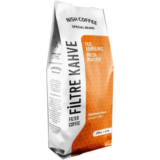 Filtre Kahve Nish Decaf Kafeinsiz 250 gr Fiyatı