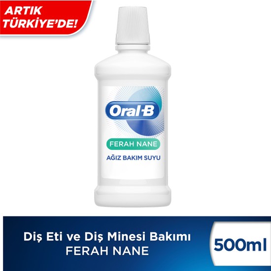 Oral-B Diş Eti Ve Diş Minesi Onarım Ağız Bakım Suyu Ekstra Ferah 500 Ml ...