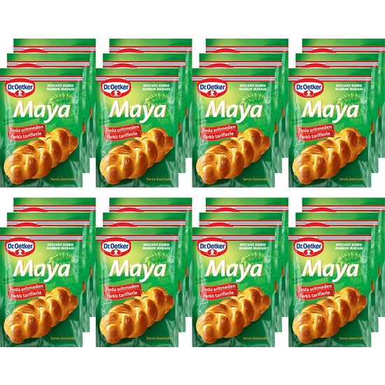 Dr. Oetker Instant Kuru Maya 10 gr x 24 Paket