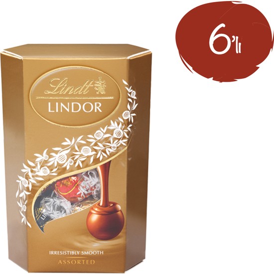 Lindt Lindor Balls Assorted 200 G 6 Paket Fiyatı 3952