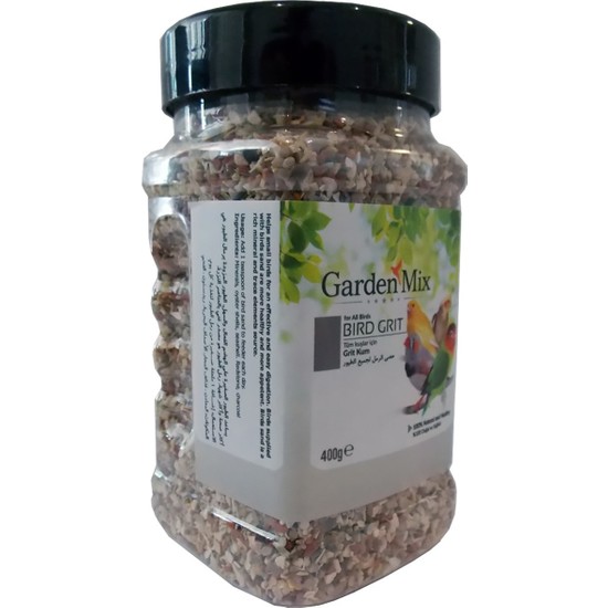 Garden Mix 400 gr Platin Grit Kuş Kumu Tüm Kuşlar İçin Zengin Mineral Kaynağı