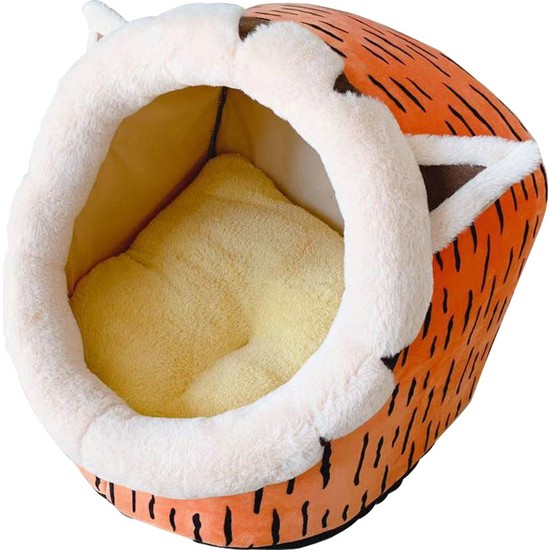 Yukka Yumuşak Peluş Pet Kedi Yatağı Rahat Kedi Yuvası Mat Fiyatı