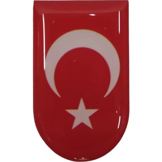 Seyhan Askeri Malzeme Desenli Şarjör Sticker Türk Bayrağı