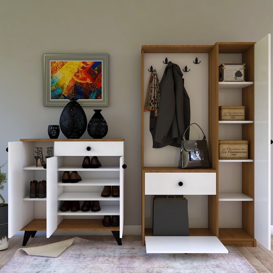 Tocco 1041 Sude Vestiyer Portmanto Askılıklı Ayakkabılık Tocco 1041 Sude Vestiyer Portmanto Askılıklı Ayakkabılık