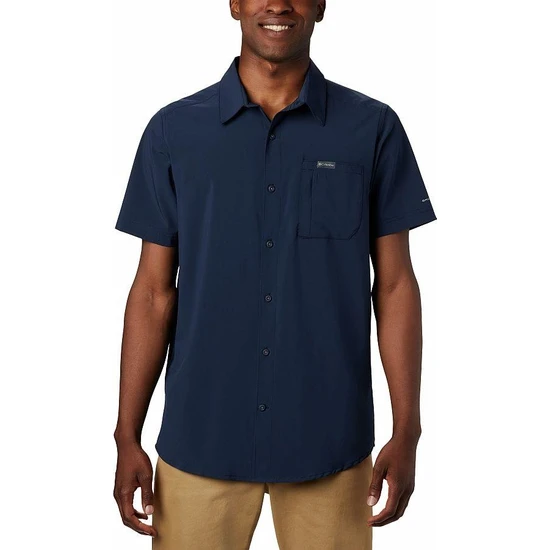 Columbia AO0284-464 Triple Canyon Ss Shirt Solid Erkek Kısa Kollu Gömlek