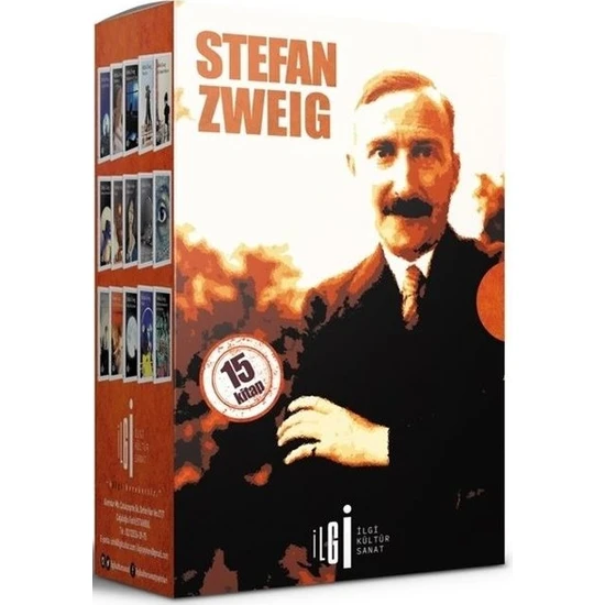 Stefan Zweig Set ( 15 Kitap) Kutulu - Stefan Zweig