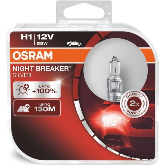 Osram H1 Night Breaker Silver 12V