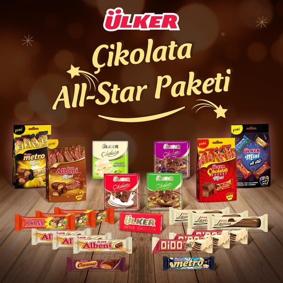 Ülker Çikolata AllStar Paketi Fiyatı Taksit Seçenekleri