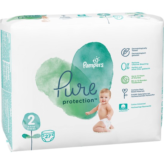Prima Pampers Pure Bebek Bezi 2 Beden 27�li Fiyatı