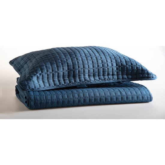 Doqu Home Alvin Tek Kişilik Yatak Örtüsü Indigo Fiyatı