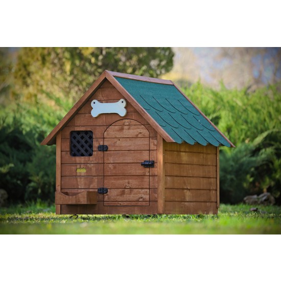 Mandu Isı Yalıtımlı Ahşap Köpek Kulübesi (Large) Fiyatı