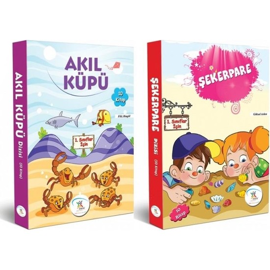 1. Sınıf Hikaye Kitabı Seti 20 Kitap Akıl Küpü + Şekerpare Kitabı