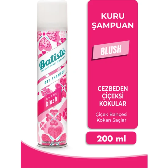 Batiste Dry Shampoo - Şampuan Blush 200 Ml