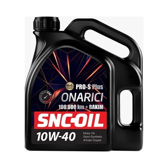 SNC-OIL Pro-S Plus 10W-40 4 Litre Onarıcı Motor Yağı ( Üretim Yılı: 2023 )
