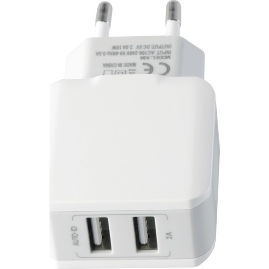 MF Product Jettpower 0356 Duvar Şarjı Çift Usb 5V 2.5A Beyaz Fiyatı MF Product Jettpower 0356 Duvar Şarjı Çift Usb 5V 2.5A Beyaz Fiyatı