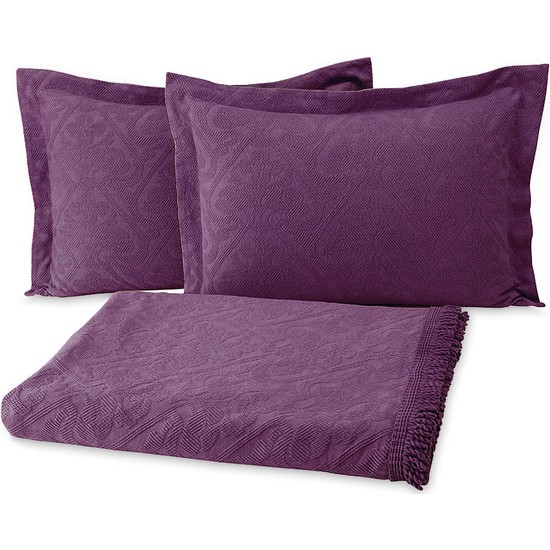 Yataş Bedding Minho Yatak Örtüsü Çift Kişilik Xl Mürdüm Yataş Bedding Minho Yatak Örtüsü Çift Kişilik Xl Mürdüm