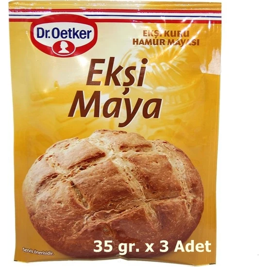 Dr. Oetker Ekşi Maya 35 gr x 3 Adet