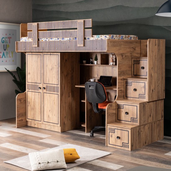 Setay Natural Ranza Dolap Çalışma Masalı Takım Fiyatı