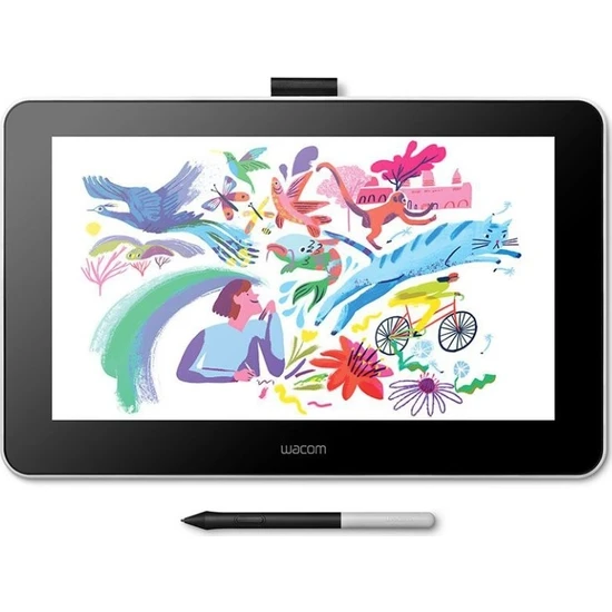 Wacom One 13 Pen Display FHD 4096 Seviye Grafik Tablet (DTC133)