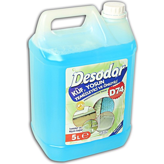 Desodor® D74 Küf, Yosun Temizleyici ve Önleyici 5 lt Fiyatı Desodor® D74 Küf, Yosun Temizleyici ve Önleyici 5 lt Fiyatı