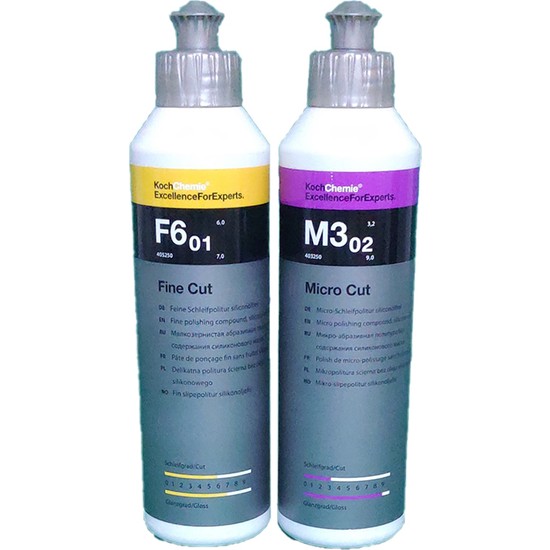Koch Chemie F6 M3 İnce Pasta Hare Giderici Set 250 ml Fiyatı