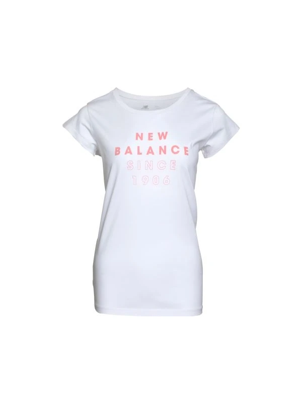 New Balance WPS004-WT Kadın T-Shirt