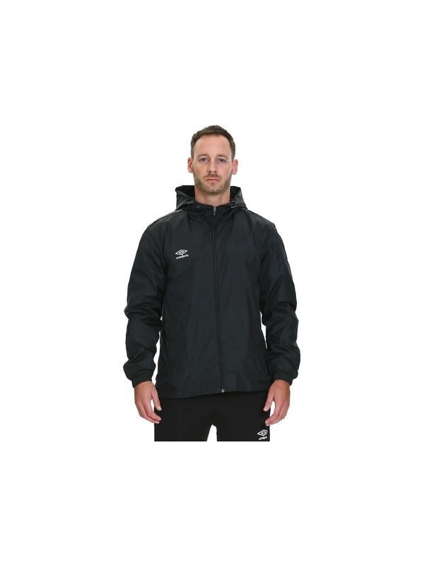 Umbro Dry Park Otton TM-0004 Veste de pluie pour course /à pied Medium Noir