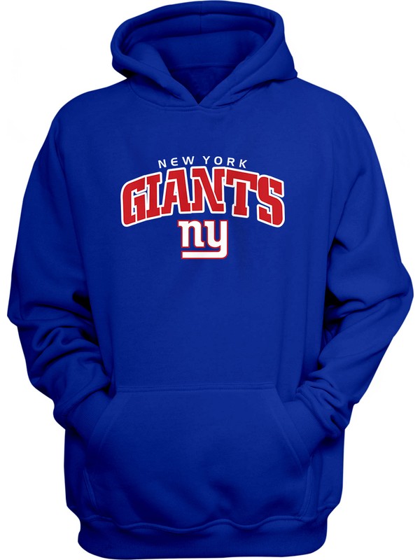 Youth New York Giants Saquon Barkley Royal Mainliner Player Name & Number  Fleece Pullover Hoodie