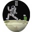 Astronot Space Bilek Destekli Tasarım Mouse Pad 1