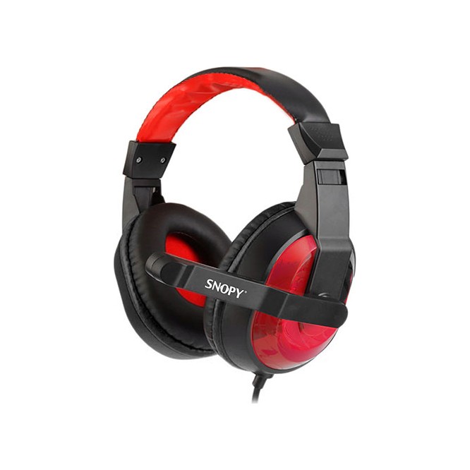 Snopy SN-633 X-BLOOM Siyah/kırmızı Kulak Üstü Gaming Oyuncu Mikrofonlu Kulaklık