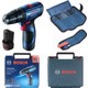 Bosch Professional GSB 120 LI 2 AH Çift Akülü Darbeli Delme Vidalama + Aksesuar Seti
