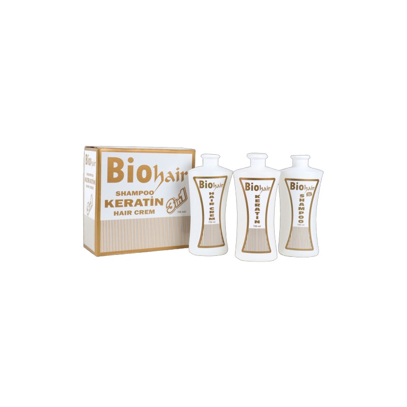 Biohair Keratin Düzleştirici 3'lü Set