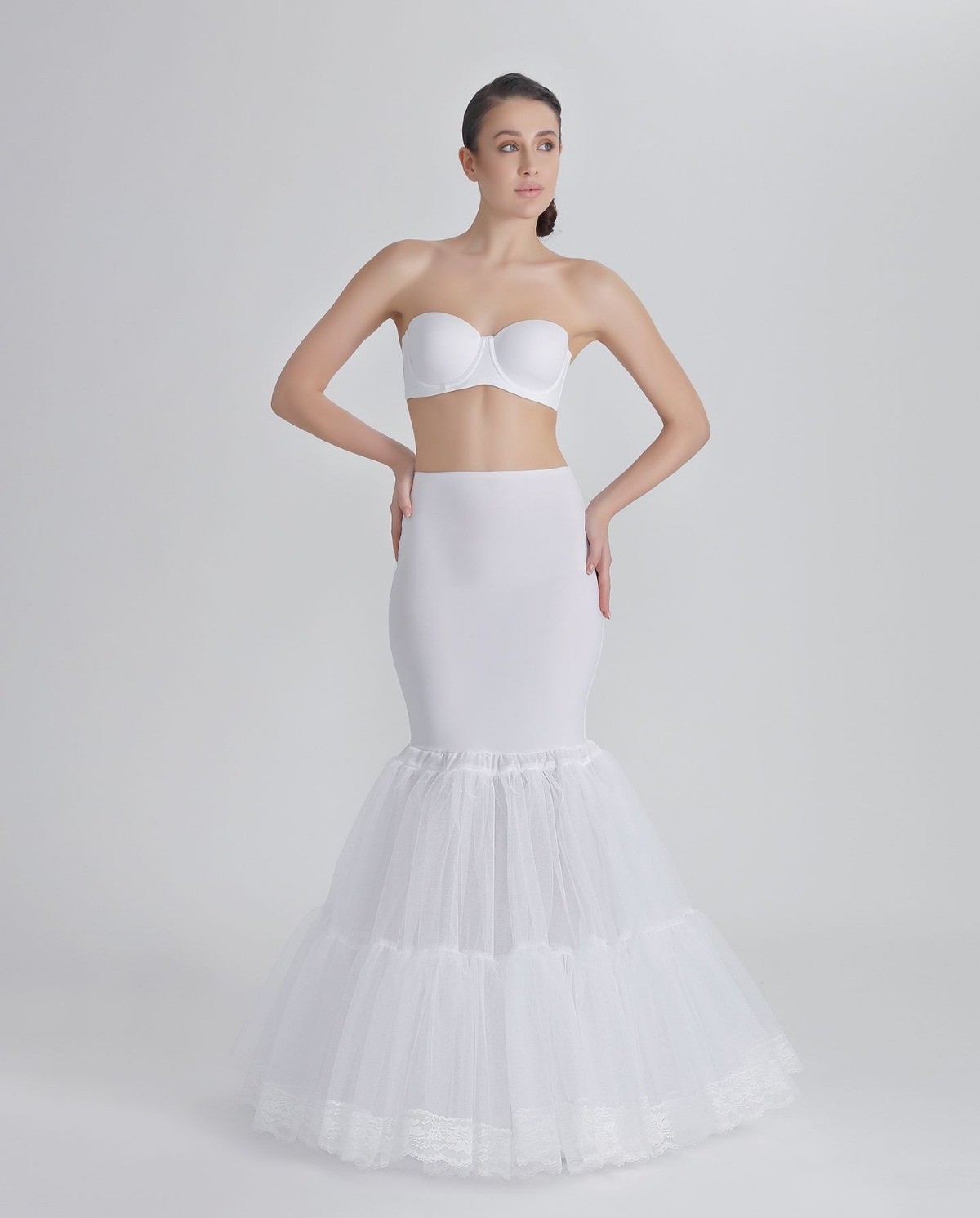 Mk Moda Atelier Mkmodaatelıer 1 Telli Fırfırlı Jupon Tarlatan J-823C